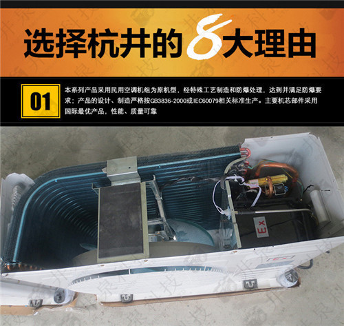 蓄電池房防爆空調(diào)機案例圖